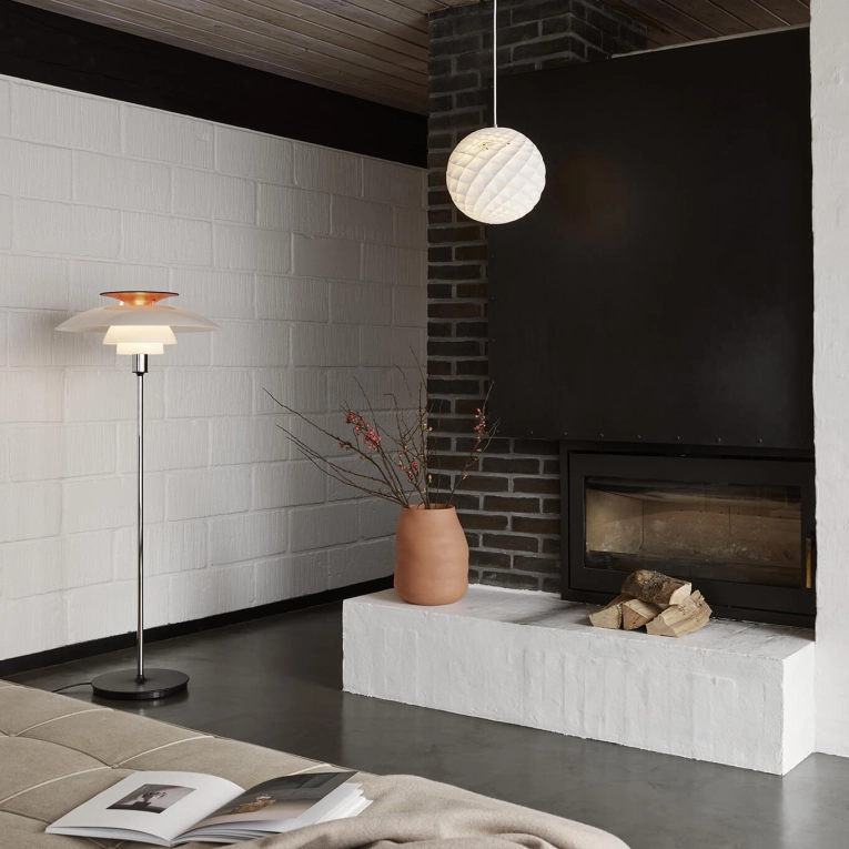 Lampadaire PH 80 Chrome LOUIS POULSEN