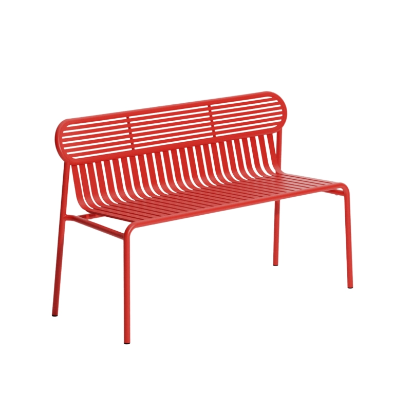 Banc WEEK-END Rouge PETITE FRITURE
