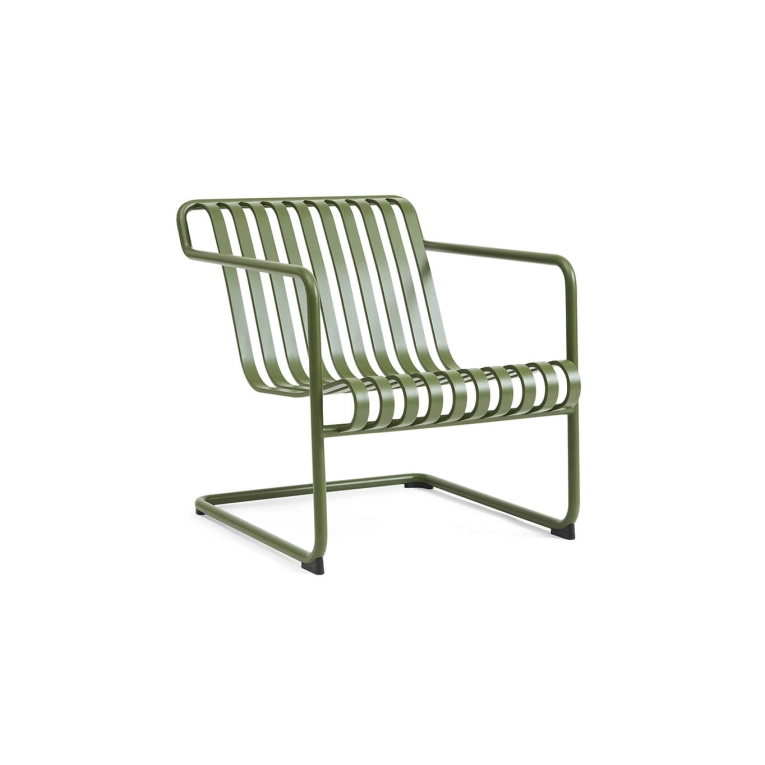 Outdoor Lounge Chair PALISSADE CANTILEVER Lounge Olive HAY