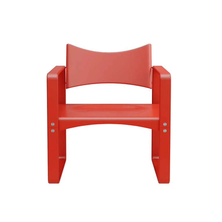 Fauteuil SERIES 270 F Rouge VERPAN