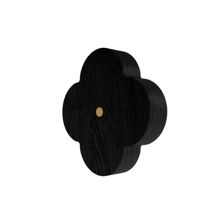 Patère Design ANDRÉE L Frêne Noir HARTO