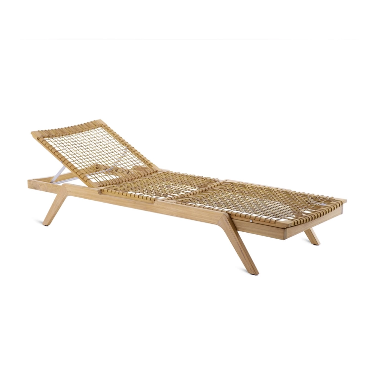 Bain de soleil, chaise longue et hamac SYNTHESIS empilable Nuvola UNOPIÙ