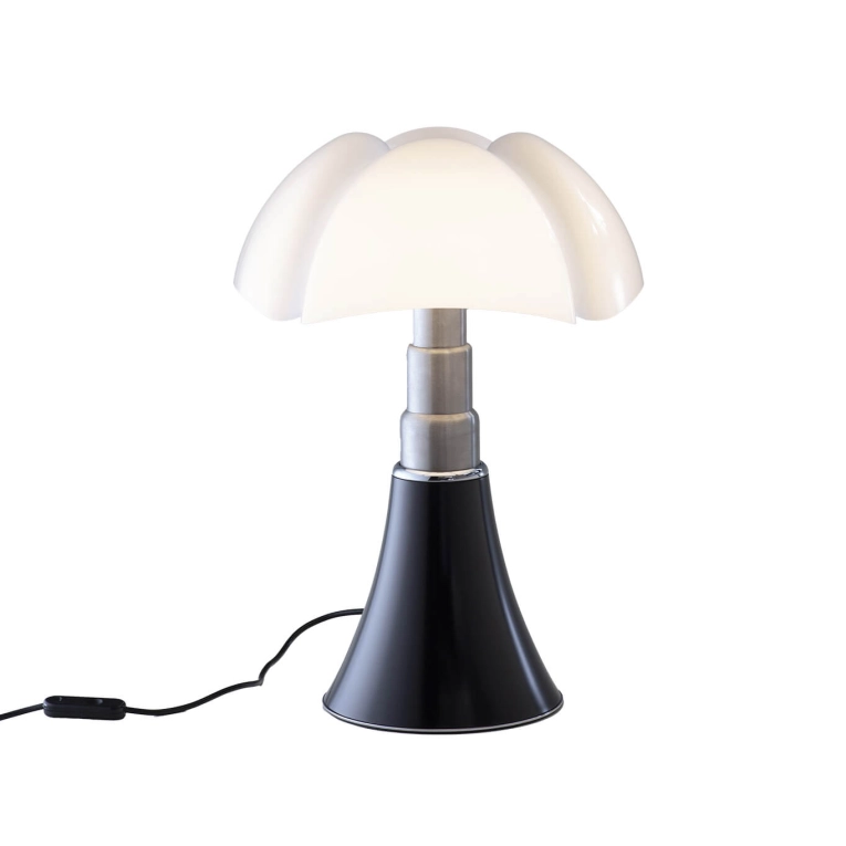Lampe à poser PIPISTRELLO LED Noir Poli MARTINELLI LUCE
