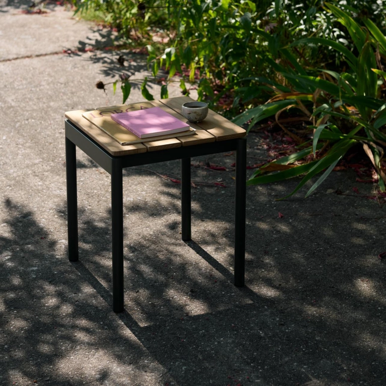 Tabouret extérieur VILLE AV47 Noir AND TRADITION
