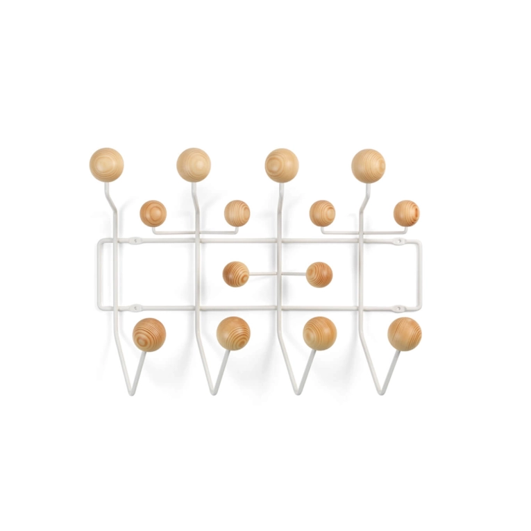 Porte-manteau Portemanteau HANG IT ALL Blanc/ Pin VITRA