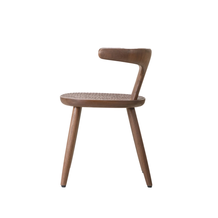 Chaise BUNNA Noyer huilé ZANAT