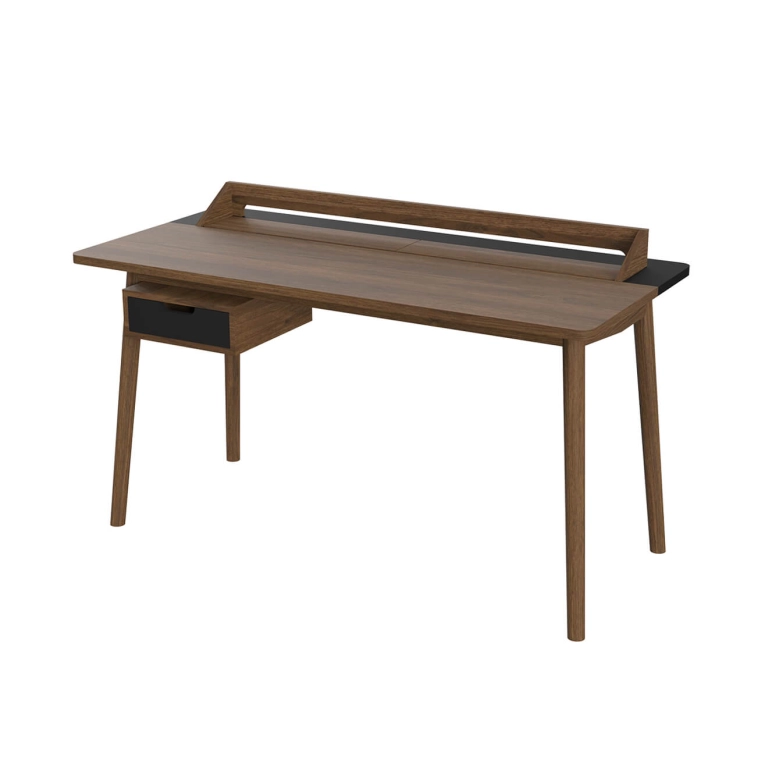 Bureau HONORÉ Chêne teinté/ Noir HARTO