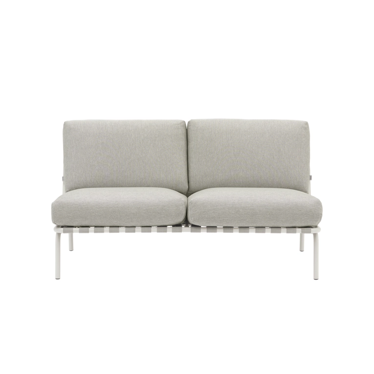 Canapé extérieur SETTLE 2 places Delta 47/Gris MUUTO