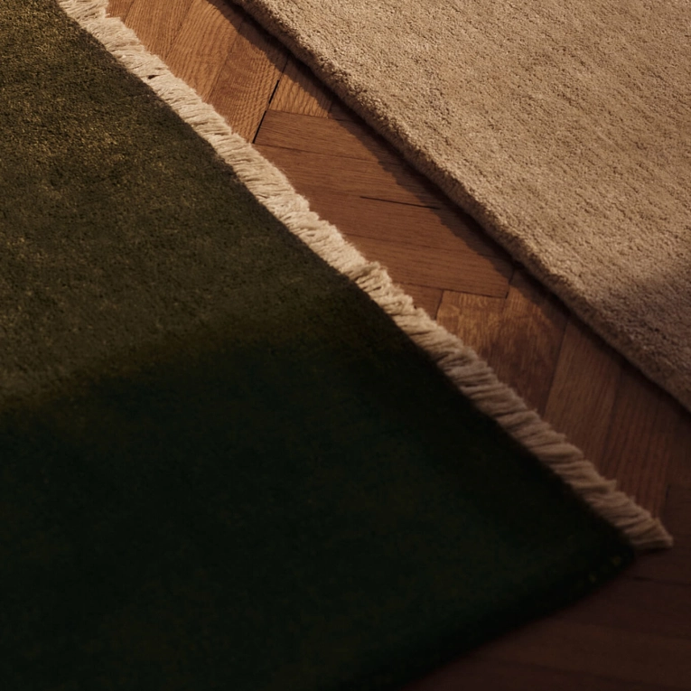 Tapis FIRTH 200 x 300 Olive Foncé FERM LIVING