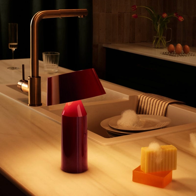 Lampe sans fil BICOCA Rouge Vin MARSET