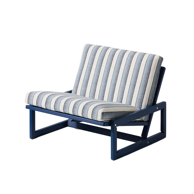 Fauteuil extérieur CARLOTTA Cobalt/Orosei Cielo CASSINA