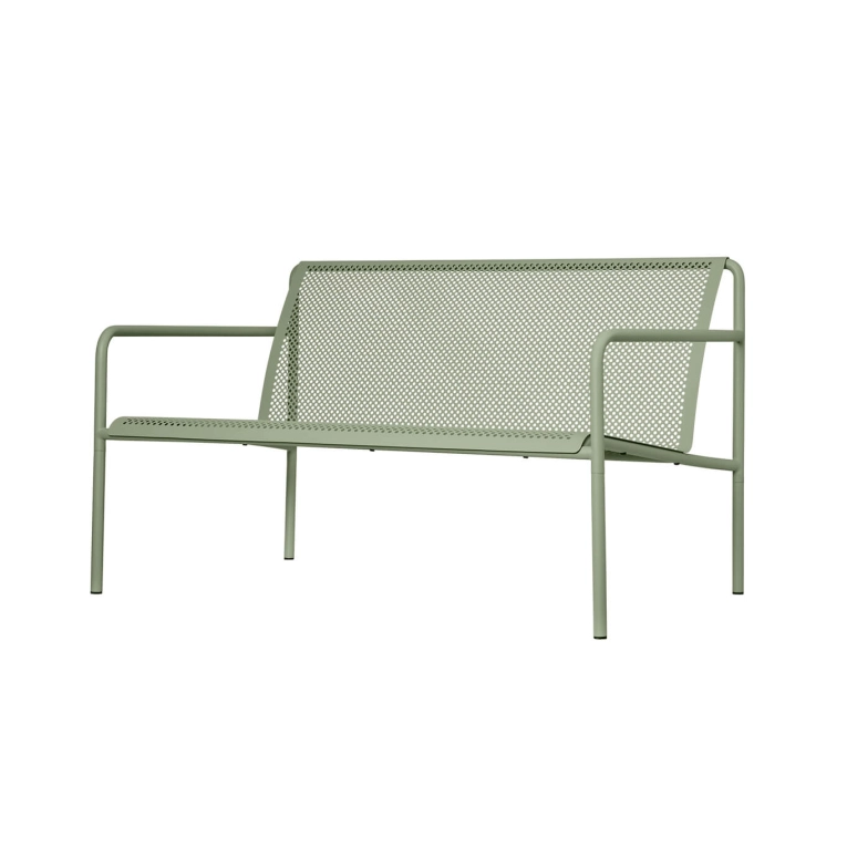 Canapé extérieur DAPPLE Lounge L 131 Vert Thé FERM LIVING