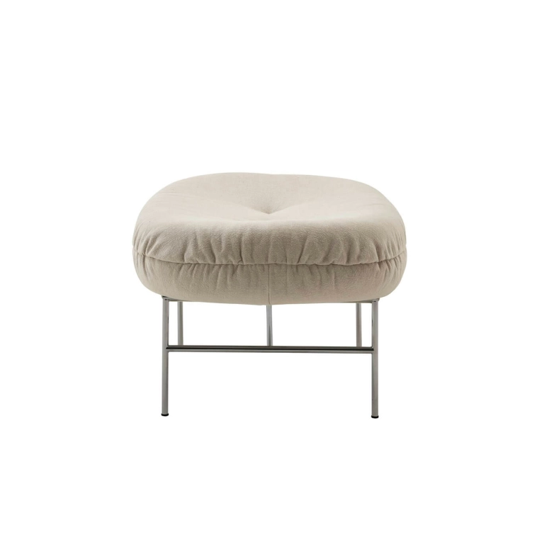 Pouf PERRON BUN Haven Ivoire KNOLL