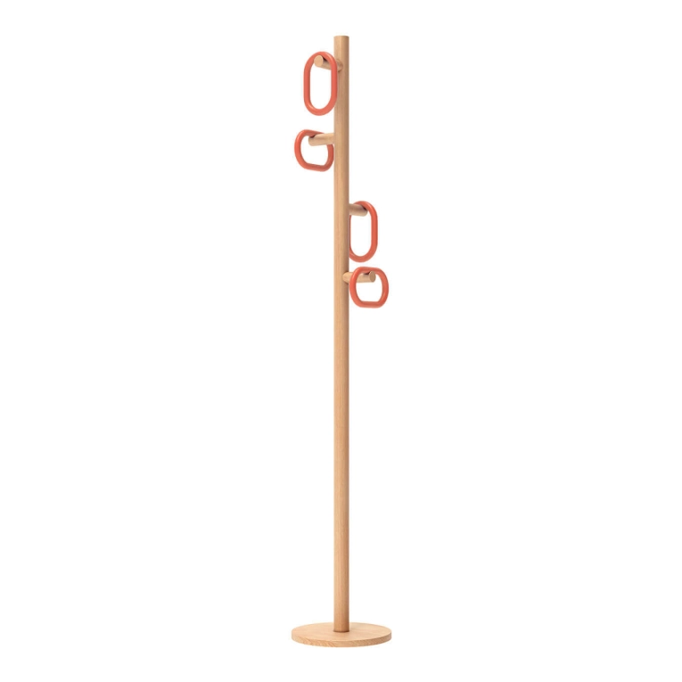 Porte-manteau FERNAND Corail Epicé HARTO