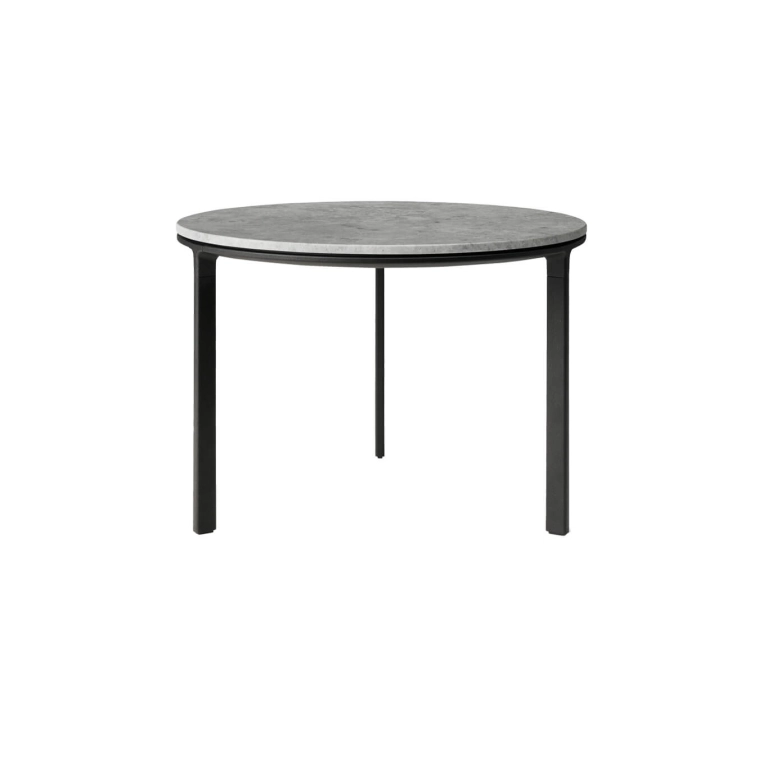 COFFEE TABLE Ø 60 Marbre Sky gris VIPP