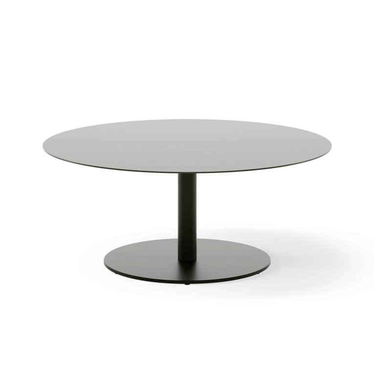 Table basse extérieure MAY Ø 90 Vert foncé NEW WORKS