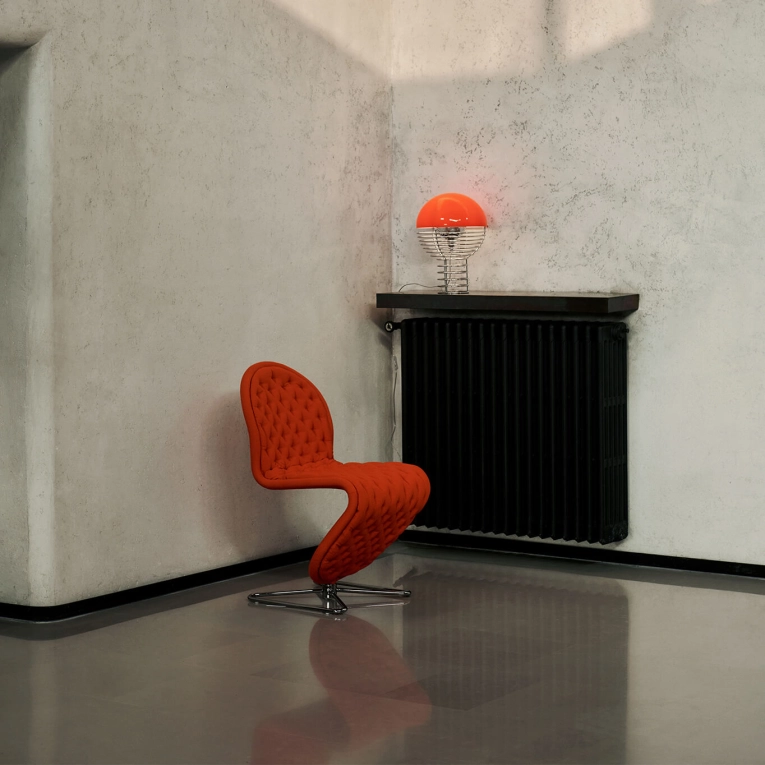 Lampe à poser WIRE Ø 30 Orange VERPAN