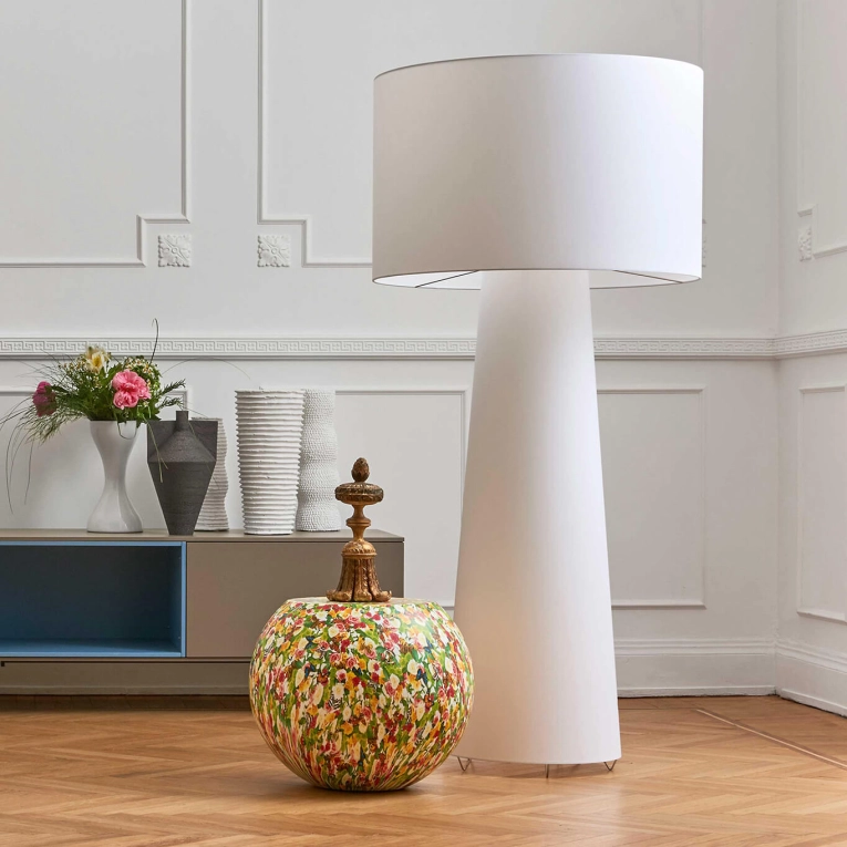 Table d'appoint guéridon BONG Fleurs CAPPELLINI