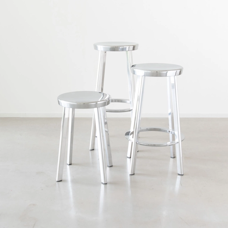 Tabouret haut DÉJÀ VU H 76 Poli MAGIS