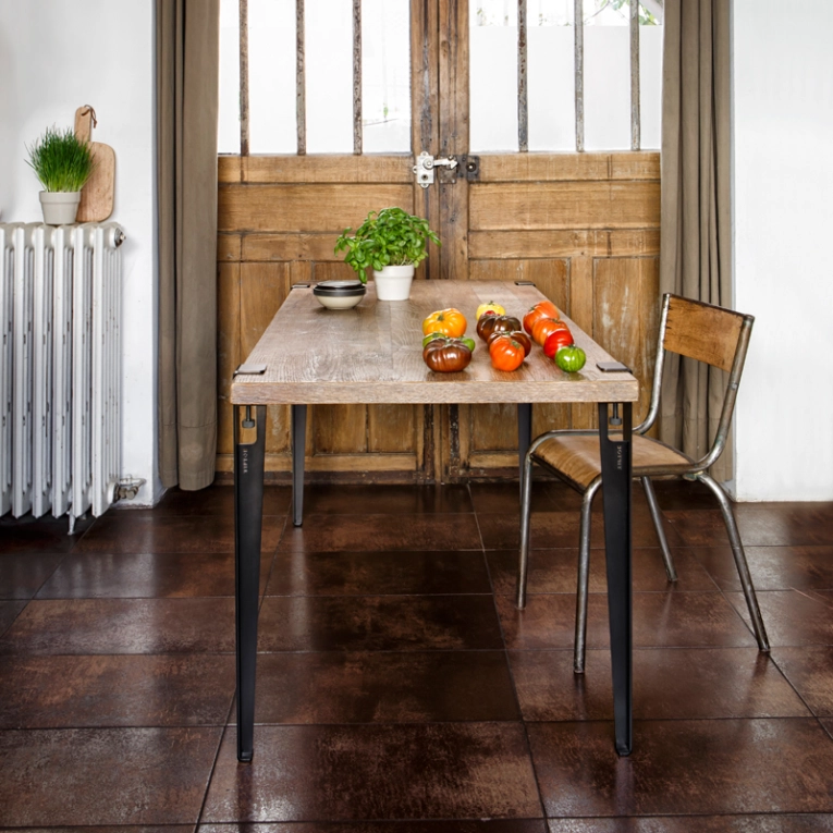 Table Pied TIPTOE 75 CM Blanc Crème TIPTOE