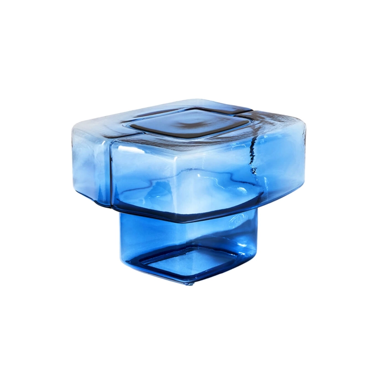 Table d'appoint guéridon FLUID JOINERY Bleu CASSINA
