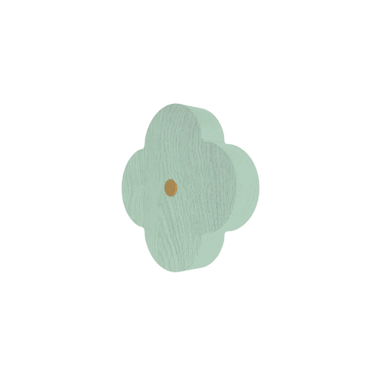 Patère Design ANDRÉE S Frêne Vert Givré HARTO
