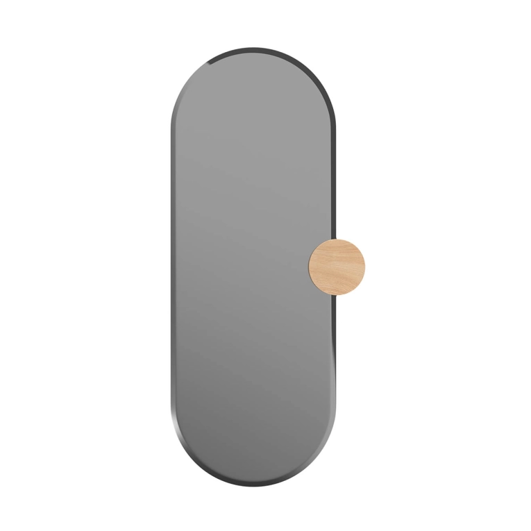 Miroir SONIA Verre/ chêne HARTO