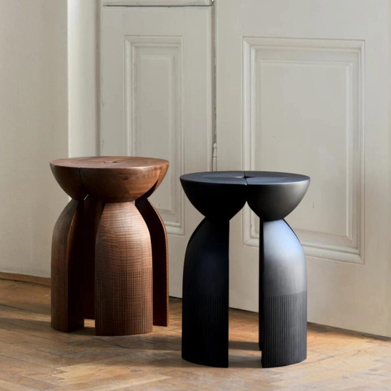 Stool UNITY Walnut ZANAT