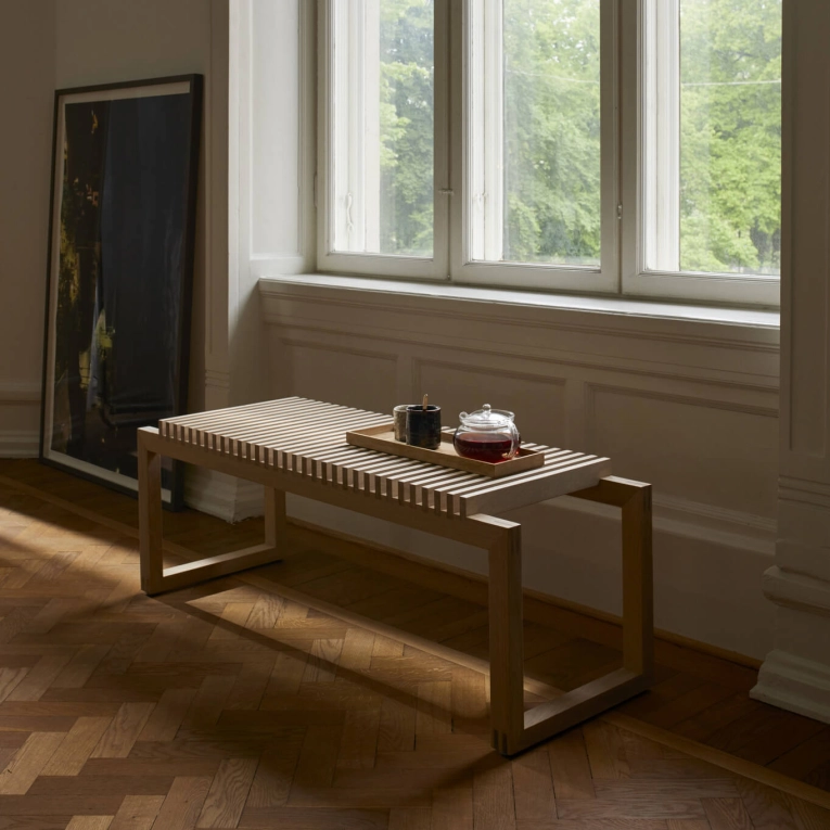 Banc CUTTER L 120 Chêne FRITZ HANSEN