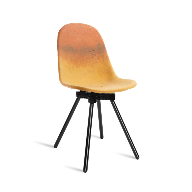 Chaise GRAVENE 6.3 Orange Paille MAXIMUM
