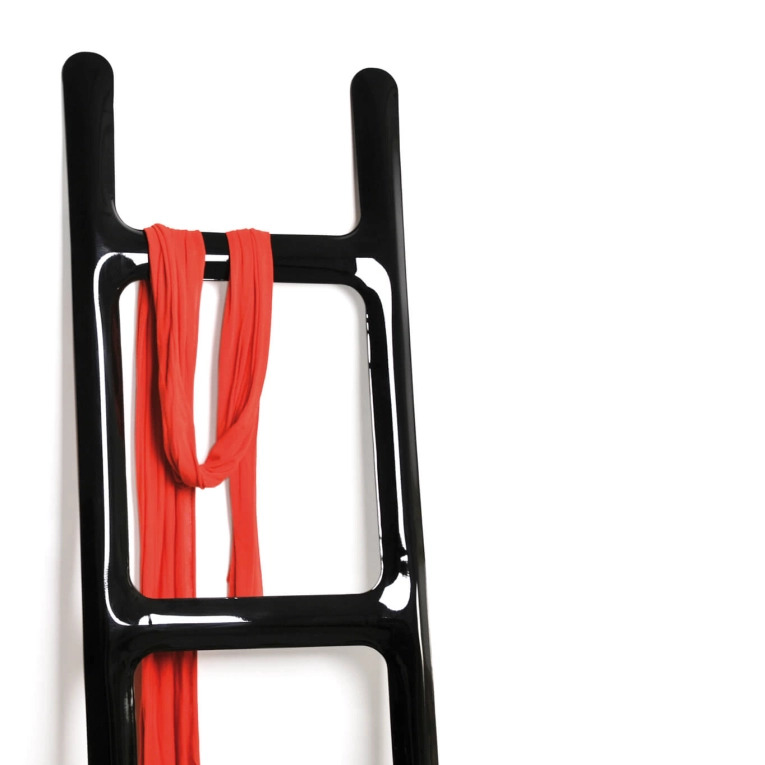 Porte-manteau DRAB Noir brillant ZIETA