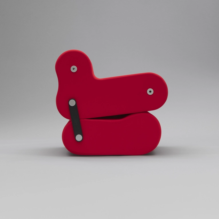 Fauteuil MULTICHAIR Rouge B-LINE