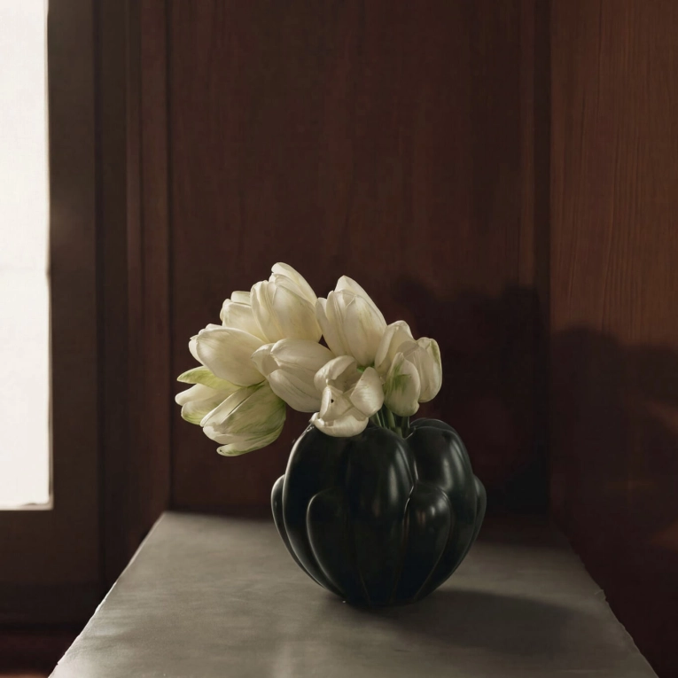 Vase BLOOM petit Vert foncé 101 COPENHAGEN