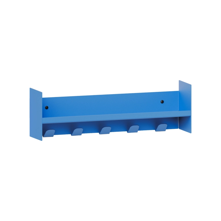 Etagère PLI Bleu Azur avec rebords L 45 TIPTOE