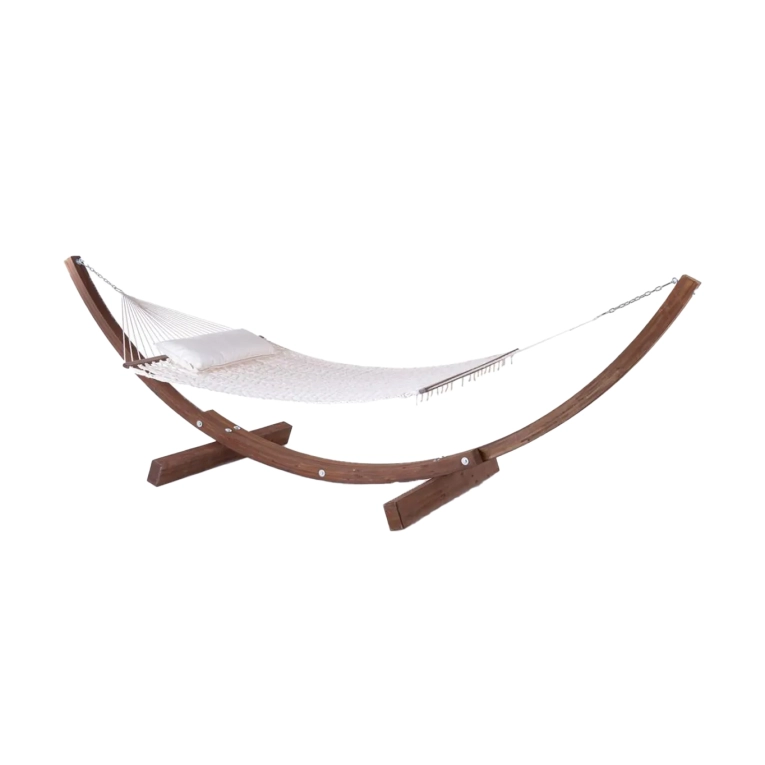 Bain de soleil, chaise longue et hamac AMANDA Blanc Écru UNOPIÙ