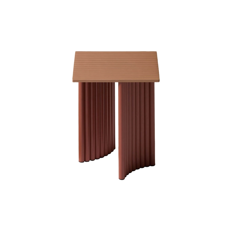 Table basse extérieure VIDALENTA  37x37 Terrotta CASSINA