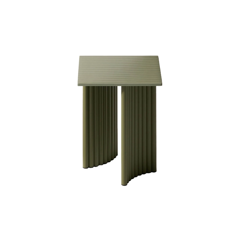 Table basse extérieure VIDALENTA  37x37 Vert Mousse CASSINA