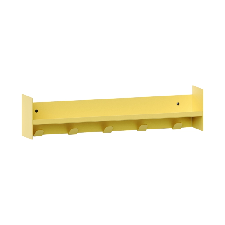 Etagère PLI Jaune De Naples avec rebords L 60 TIPTOE