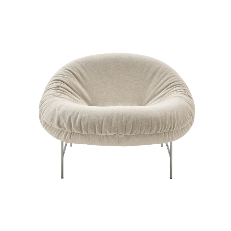 Fauteuil PERRON BUN Haven Ivoire KNOLL