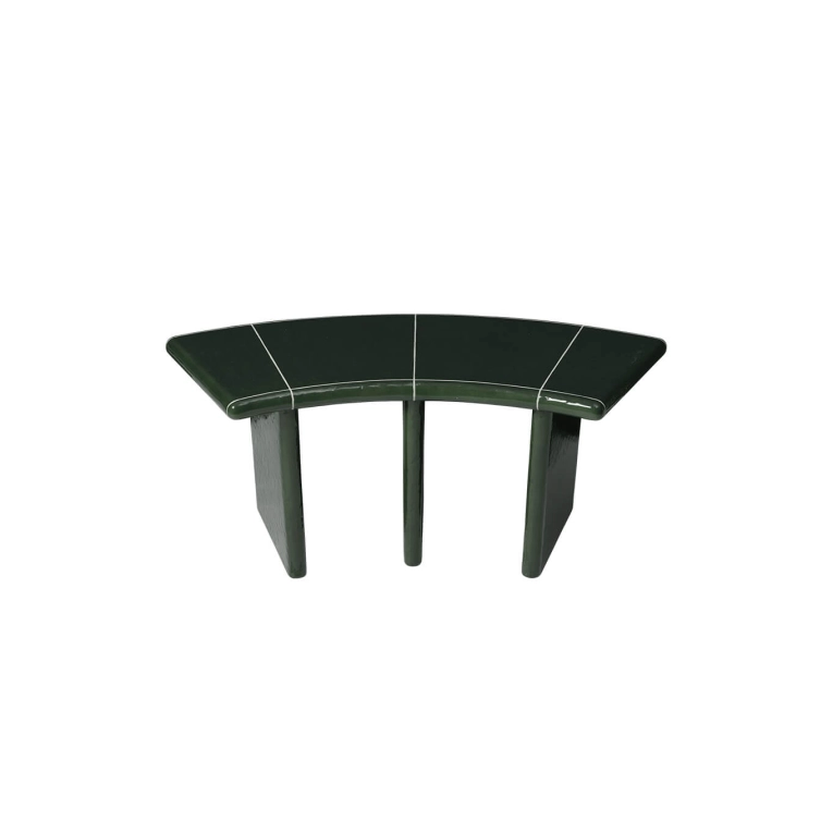 Banc extérieur DEYA L 110 Vert Foncé FERM LIVING