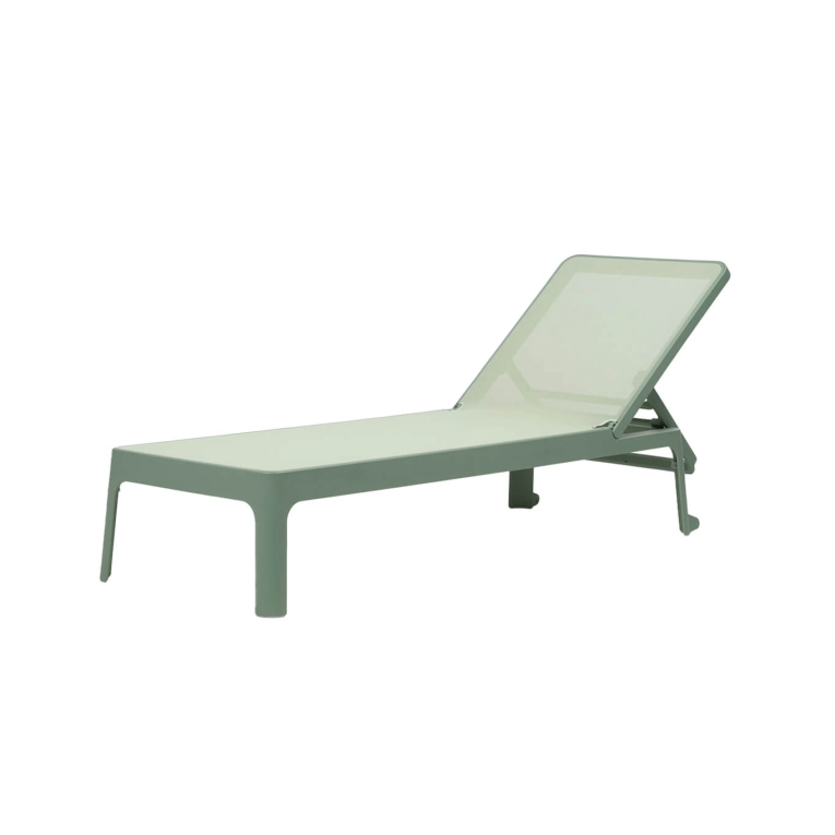 Bain de soleil, chaise longue et hamac PLANO Menthe NARDI
