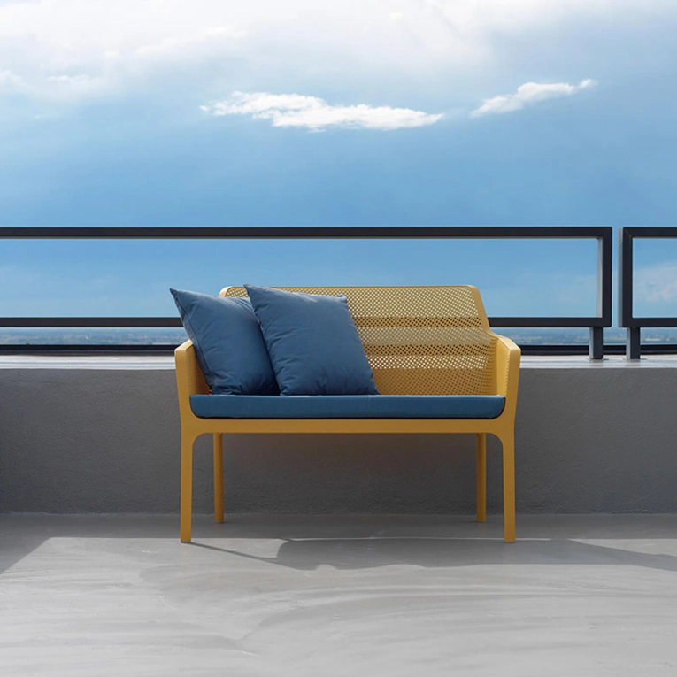 Banc extérieur NET Moutarde NARDI