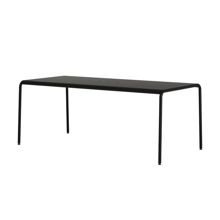 Table extérieure PANORAMA Noir Graphite L 190 TIPTOE