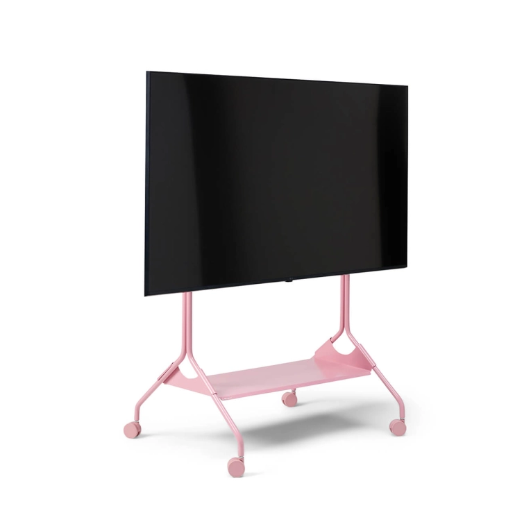 Meuble TV Etagère pour support TV MOON TRAY Bubble gum PEDESTAL