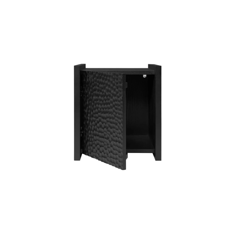 Table d'appoint guéridon SCARNI L 38 Noir FERM LIVING