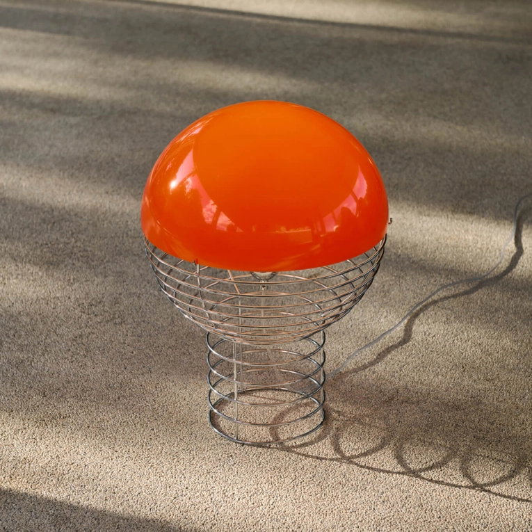 Lampe à poser WIRE Ø 40 Orange VERPAN