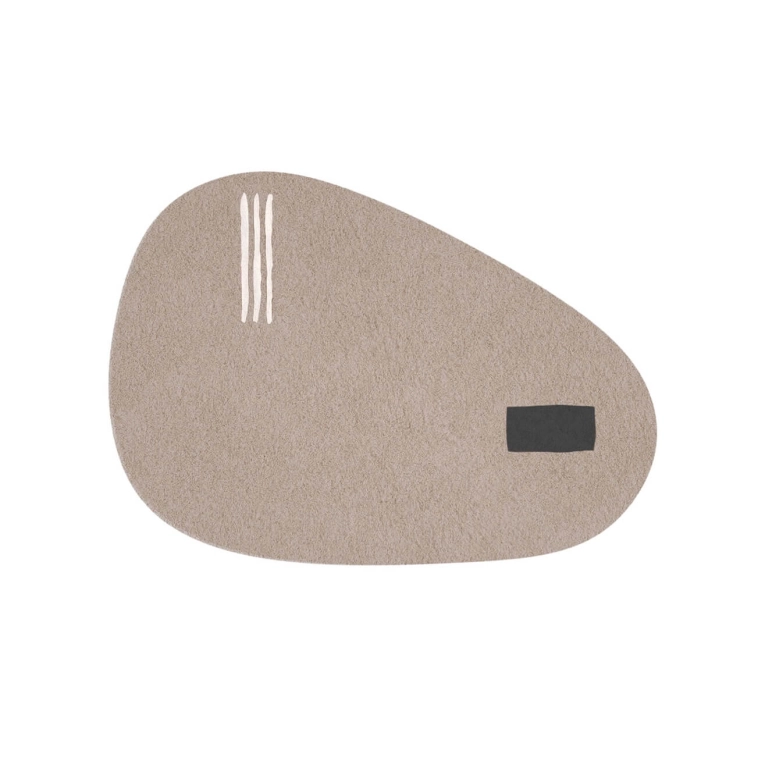 Tapis ONIGIRI 255x183 Taupe TACCHINI