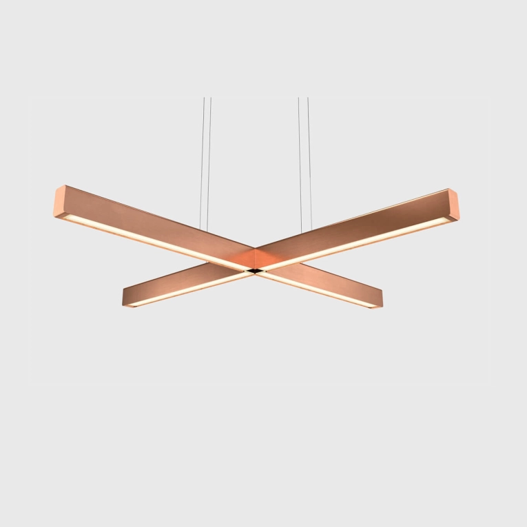 Suspension X-MODEL Cuivre Brossé ANOUR