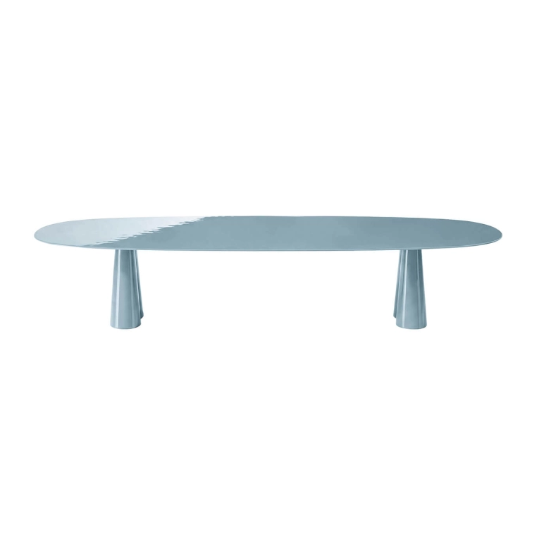 Table TREFLO Ovale Bleu Clair CASSINA