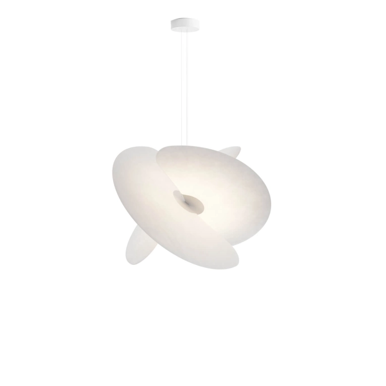 Suspension LEVANTE large Blanc mat LUCEPLAN